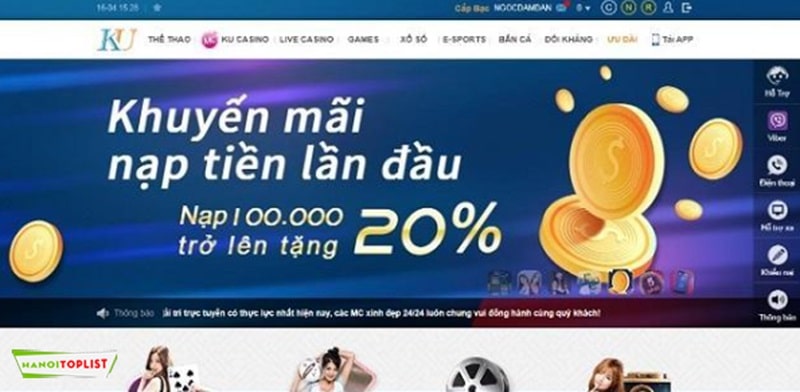 Hướng dẫn nạp - rút tiền cho cược thủ tại nhà cái Kubet